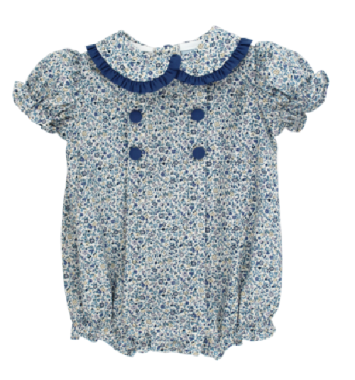 POSH POSIES W CORNFLOWER-GIRLS BUBBLE SHORT