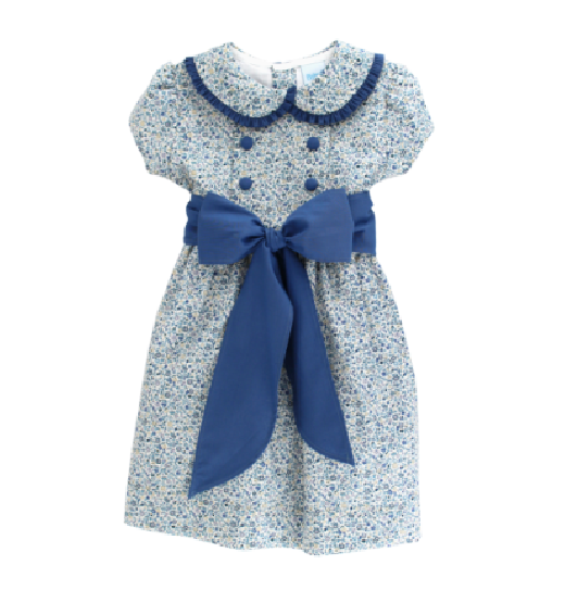 POSH POSIES W CORNFLOWER-DRESS