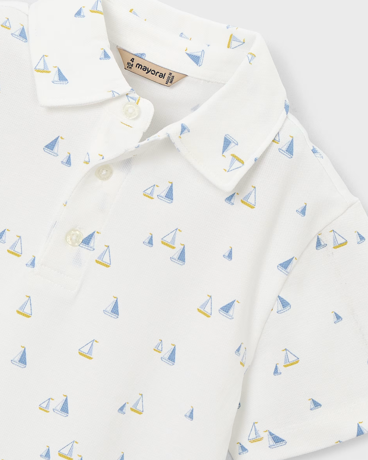 Mayoral – Mini Boy Polo | Sailboat Style