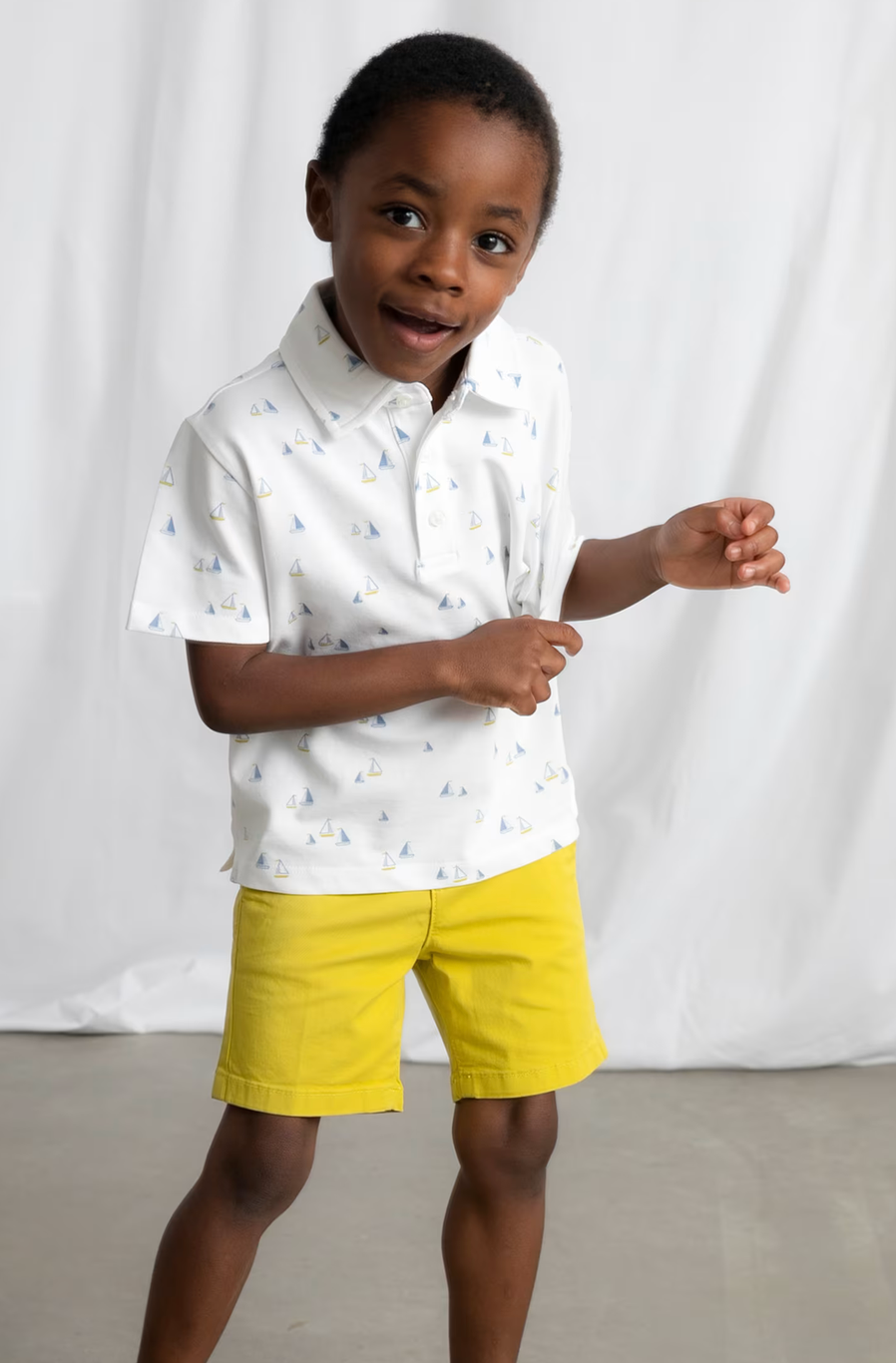 Mayoral – Mini Boy Polo | Sailboat Style