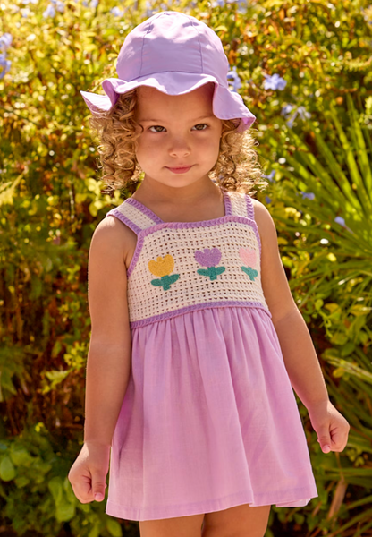 Mayoral - Baby Girl Crochet Dress