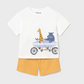 Baby Knit Shorts and T-Shirt 2-Piece Set- Mayoral