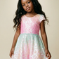 Sorbet Swirl Skater Dress