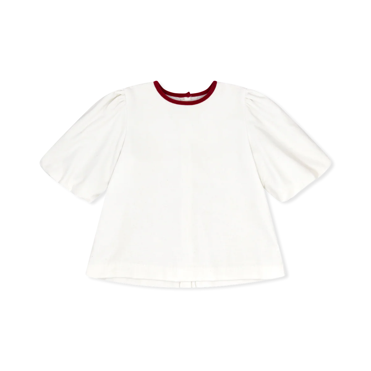 Harper Blouse - Winter White Velvet