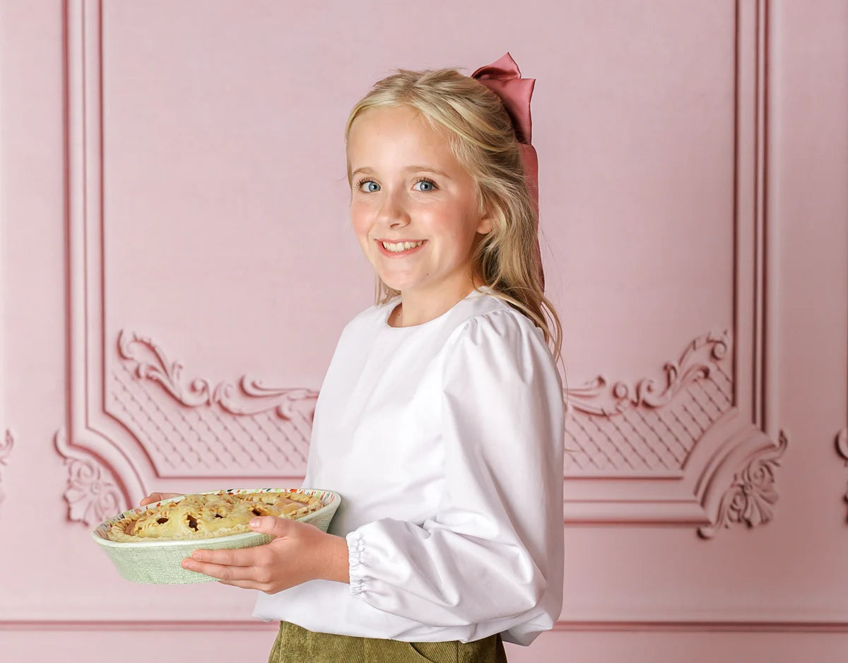 Madison Blouse Long Sleeve - Winter Park White