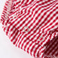 Rylee Faith Designs - Roll Tide Embroidery Gingham Baby Girl Romper with Red Bow