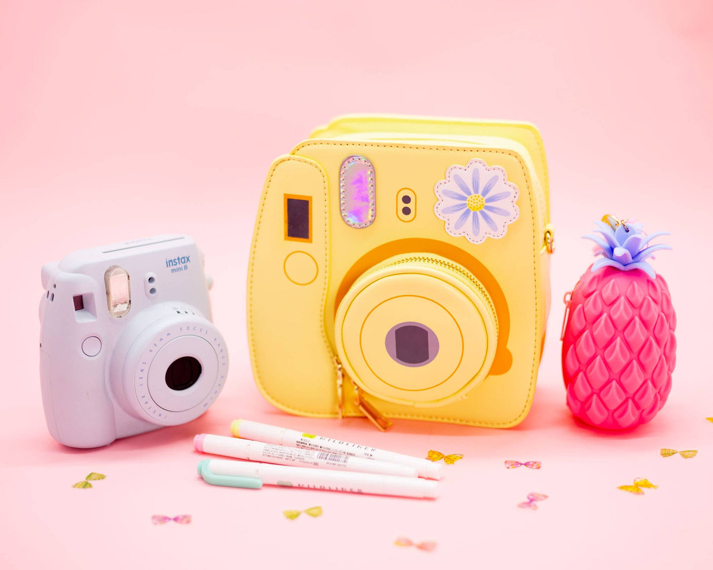 Bewaltz - Oh Snap Instant Camera Handbag 💮 - Mellow Yellow