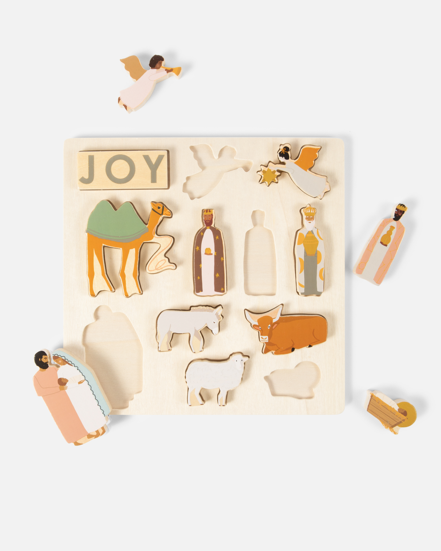 Be A Heart - Nativity Wooden Puzzle | Gift | Kids Toy Christian Catholic