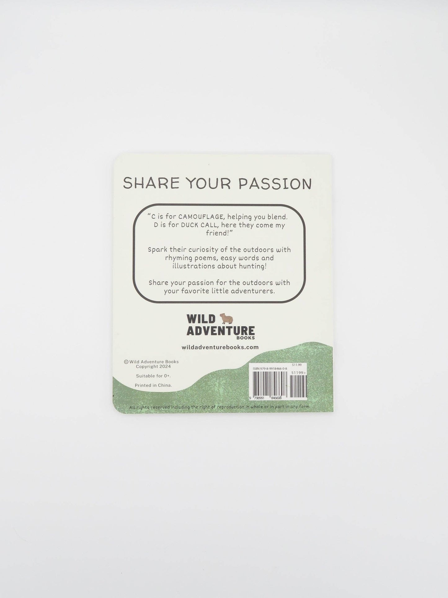 Wild Adventure Books - ABC's of Hunting