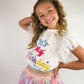 Three Wildflower Designs - "It's My Birthday" Tulle Sleeve Top