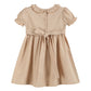 Lil Cactus - Light Brown Smocked Ruffle Dress