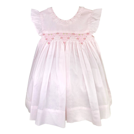 Petit Ami & Zubels - Corded Smocked Heirloom Dress