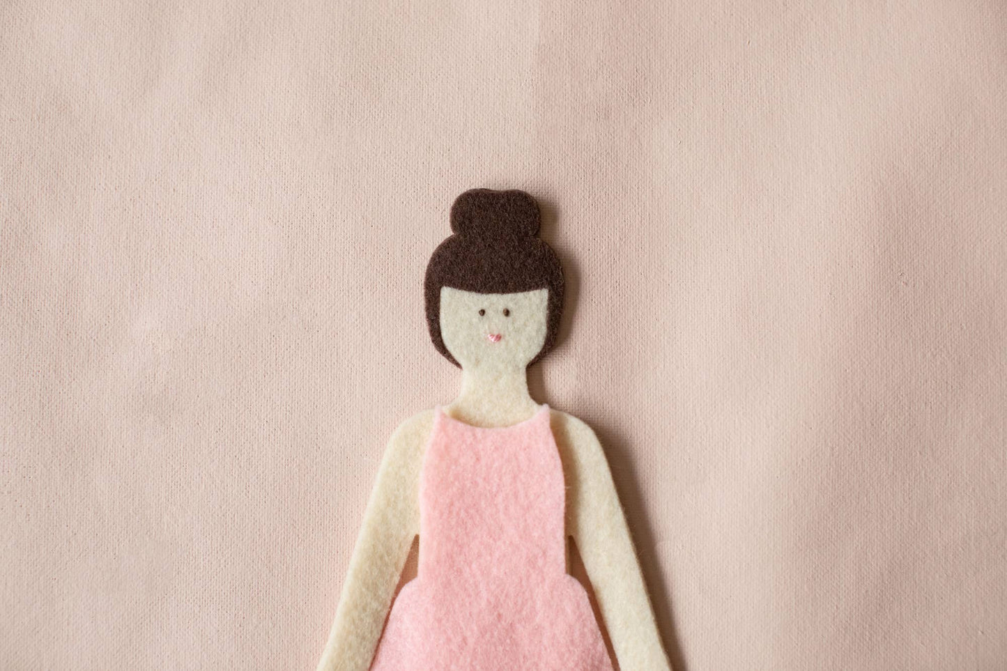 Lowercase Toys - Felt Doll - Starter Girl in Hazelnut