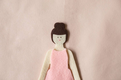 Lowercase Toys - Felt Doll - Starter Girl in Hazelnut