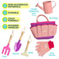 Kinderific - KIDS GARDENING SET, PRINCESS PINK