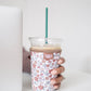 Frederick Family Co. - Iced Coffee Sleeve, Cute Reusable  Cup Holder Drink Sleeve, Coffee Lover Gift, Cold Drink Sleeve for Iced Coffee Cups