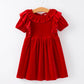 Rylee Faith Designs - Autumn Velvet Girls Dress
