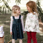 Burt's Bees Baby - Poinsettia Fair Isle Organic Girl Tee & Dress Set