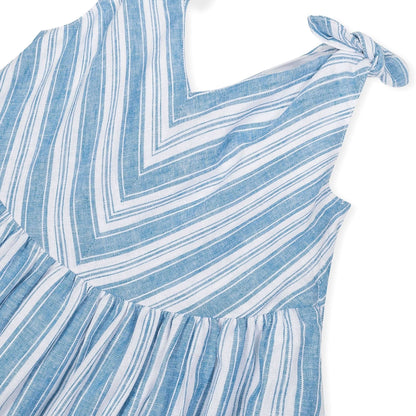 Bow Shoulder Swing Dress