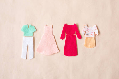 Lowercase Toys - Felt Doll - Starter Girl in Cocoa