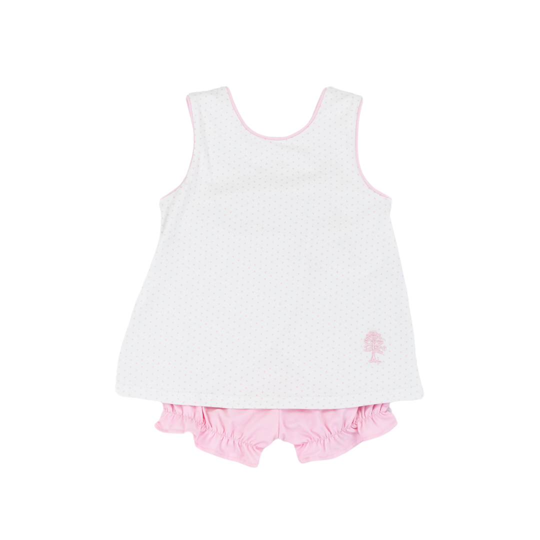 Cypress Row Childrens - Classic Pink Dot Swing Back Set