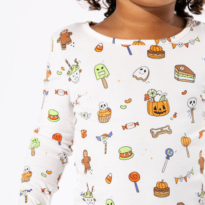 Bellabu Bear - Halloween Treats Bamboo Kids Pajamas