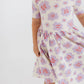 Good Apples Kids - Short Sleeve Twirl Dress in Lavender Blooms Pre-sale
