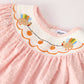 Rylee Faith Designs - Fall Thanksgiving Turkey  Pumpkin Smock  Baby Romper