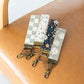 Frederick Family Co. - Canvas Wristlet Lanyard Keychain -  Car Key Fob Holder