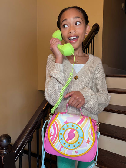 Bewaltz - Ring Ring Phone Convertible Handbag - Retro Vibes