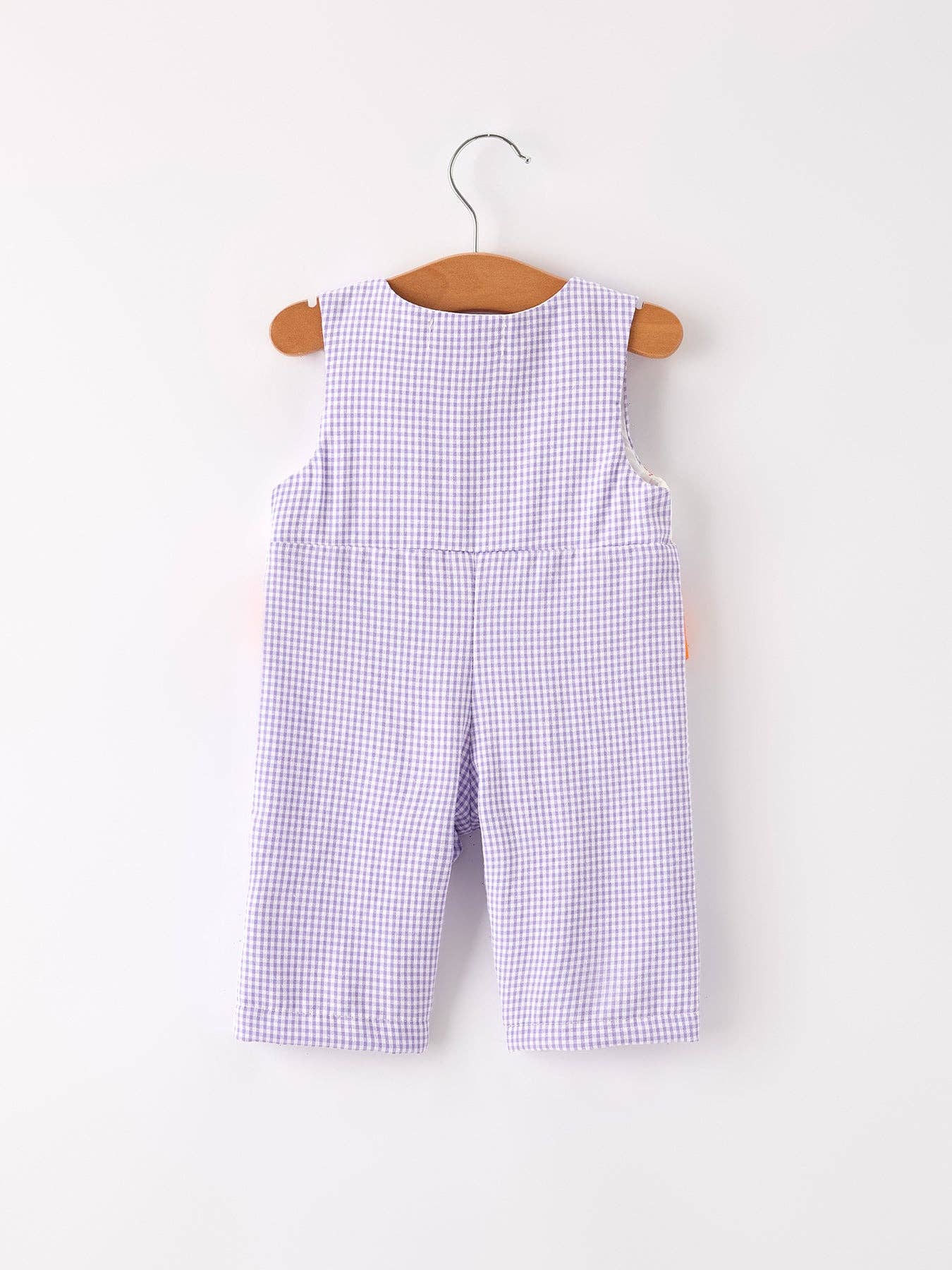 Rylee Faith Designs - Fall Halloween Purple Balloon Pumpkin Cat Smock Embroidery Baby Boy Romper
