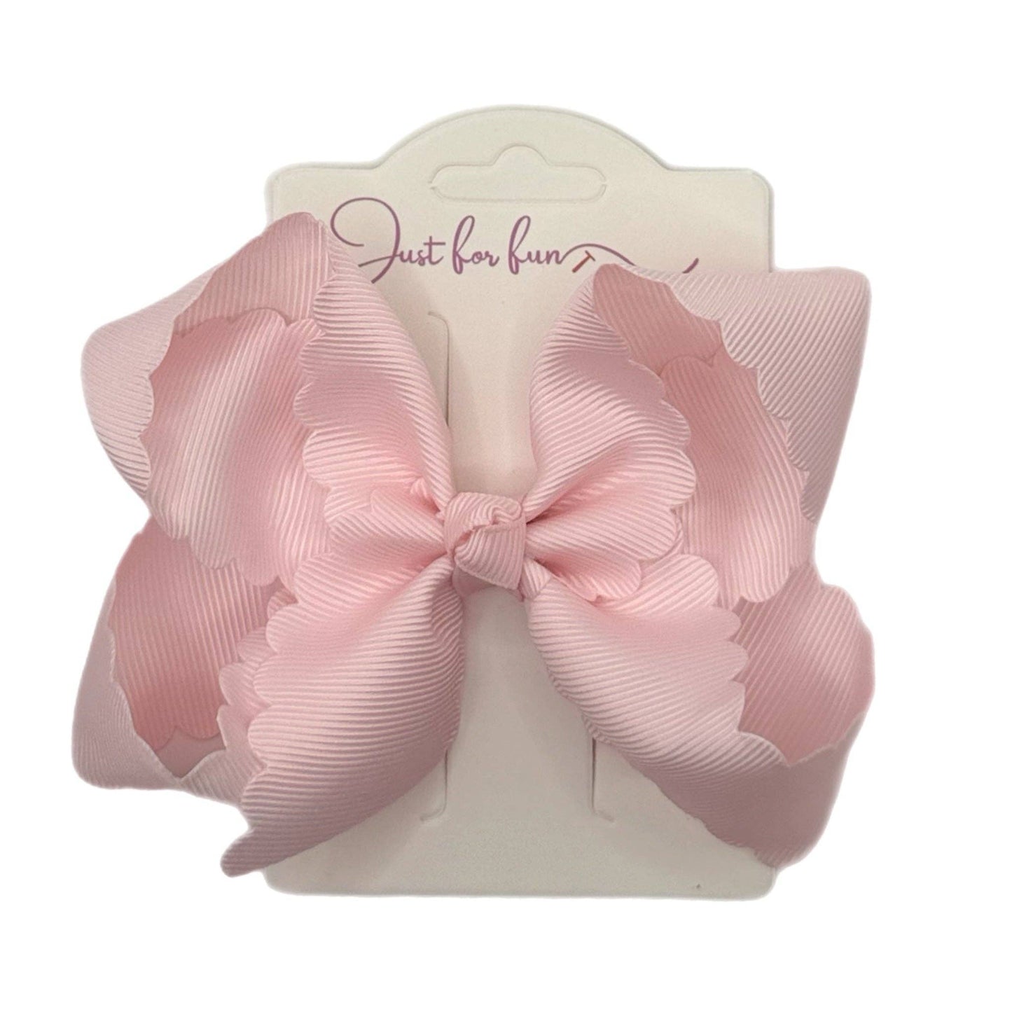 Just For Fun Threads - Scallop Edge Hair Bows