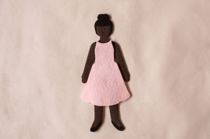 Lowercase Toys - Felt Doll - Starter Girl in Cocoa