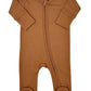 MONAG - Organic Long Sleeve Baby Romper with Footie and mittens