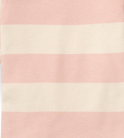 Burt's Bees Baby - Rugby Stripe Organic Cotton Sleep & Play - Pink Sand
