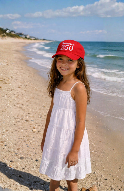 Bits & Bows - America 250th Bow Baseball Hat