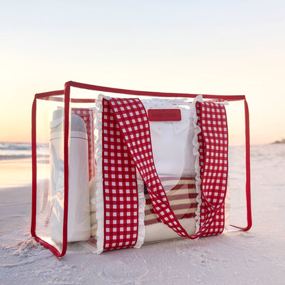 Case-Mate - Case-Mate Cherry Gingham Jelly Tote Bag