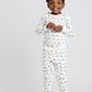 Monica + Andy - Holiday Kids Two-Piece Pajama Set_Holiday Tree Lights