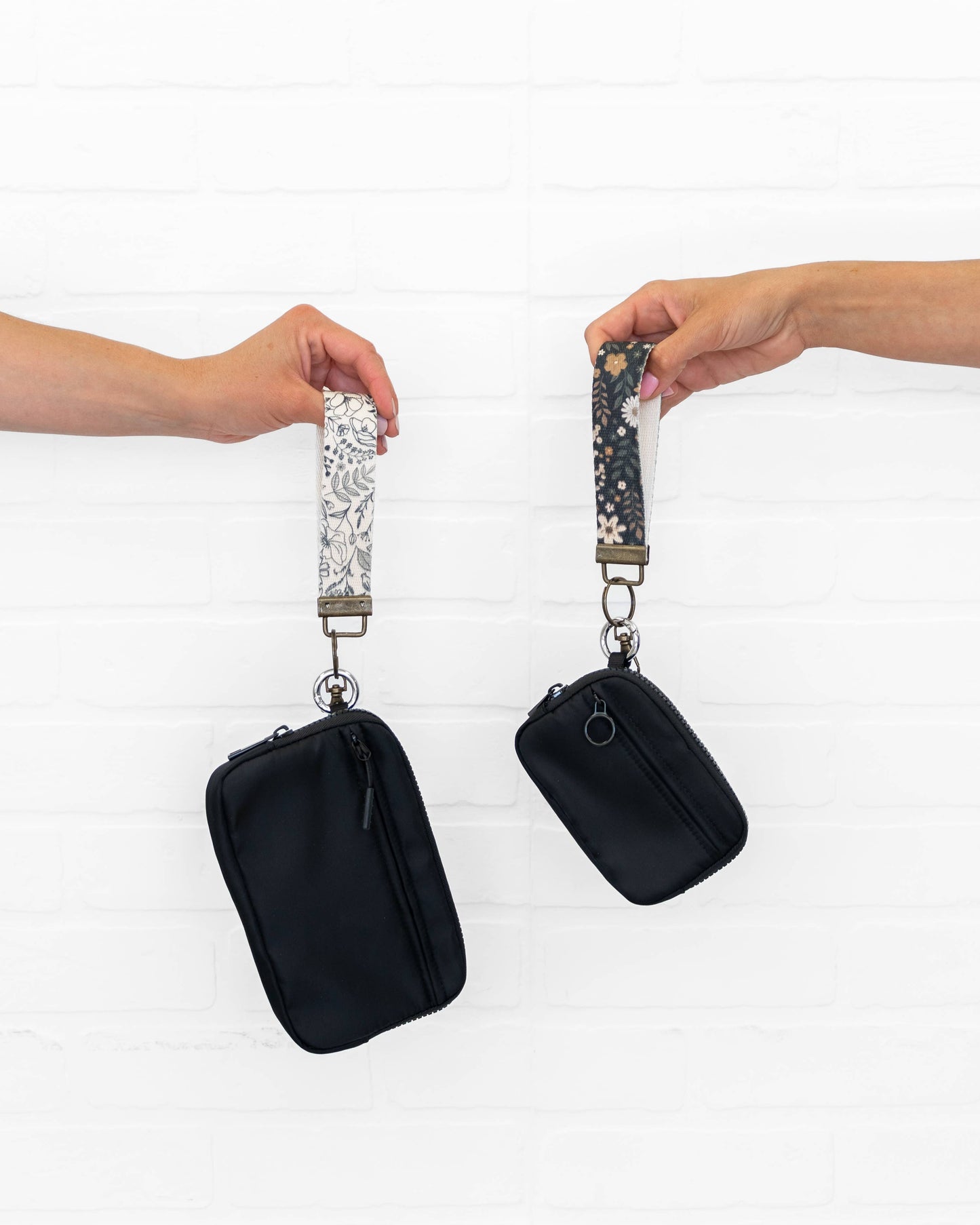 Frederick Family Co. - Canvas Wristlet Lanyard Keychain -  Car Key Fob Holder