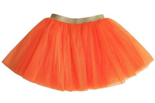 Sparkle Sisters by Couture Clips - Orange Sparkle Tutu