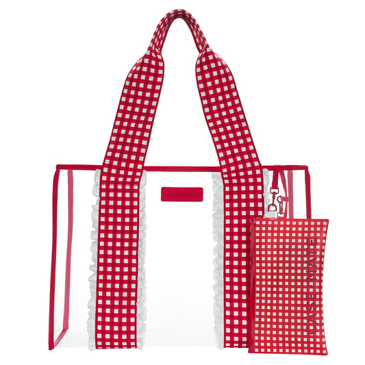 Case-Mate - Case-Mate Cherry Gingham Jelly Tote Bag