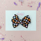 Tiny Wonders Bows - Halloween Checkered