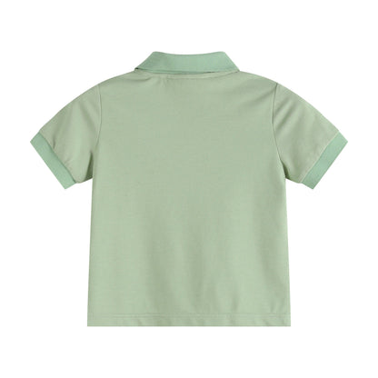 Green Tractor Polo Golf Shirt