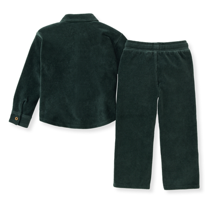 Burt's Bees Baby - Knit Corduroy Boy Shirt & Pants Set