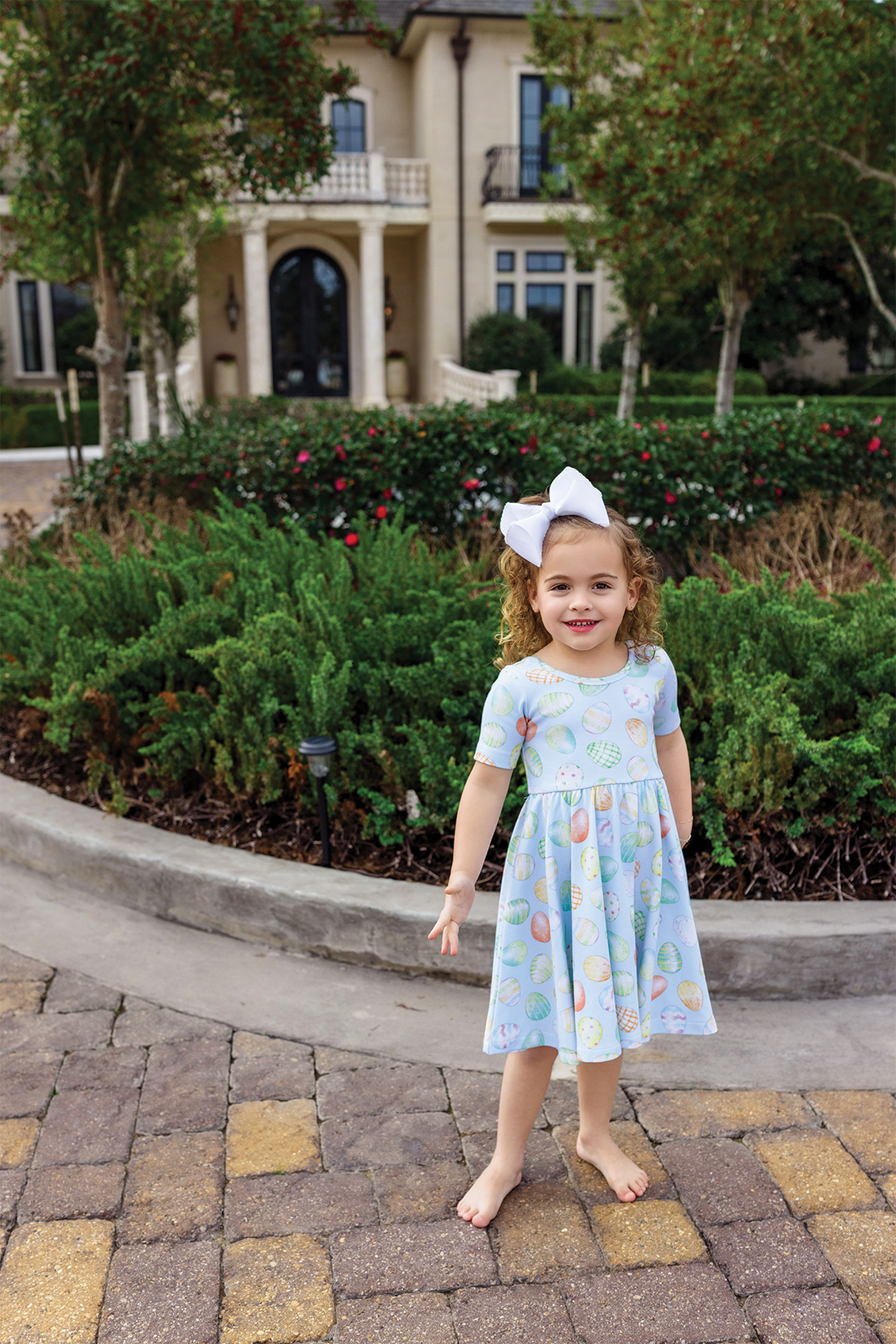 Nola Tawk - The Hunt is On Easter Cotton Twirl Dress