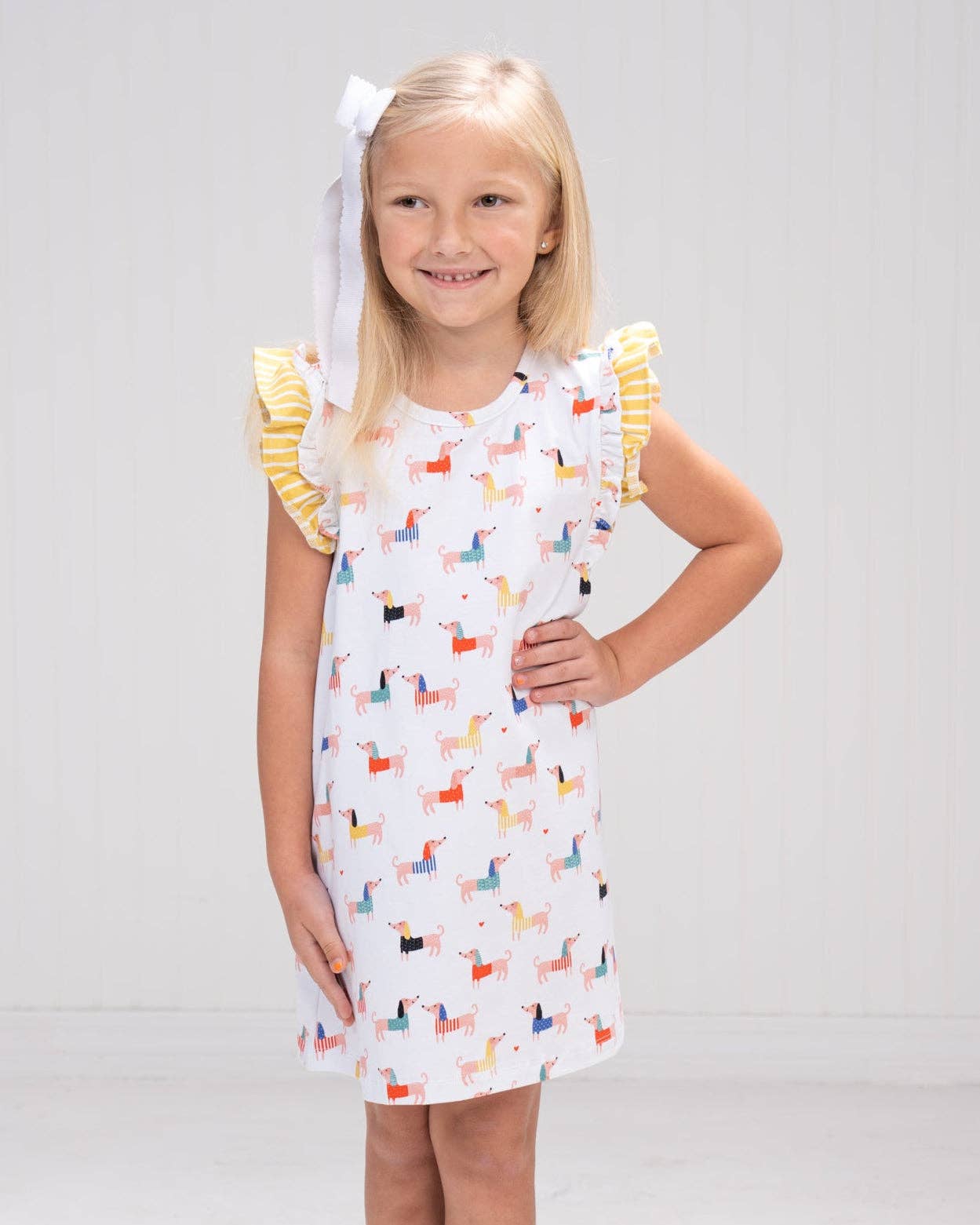 The Oaks Apparel Company - Lori Darling Pups Dress