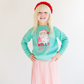 Benny & Ray Apparel - Holly Jolly Santa Christmas Kids Pullover Sweatshirt