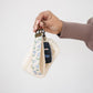 Frederick Family Co. - Canvas Wristlet Lanyard Keychain -  Car Key Fob Holder