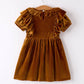 Rylee Faith Designs - Autumn Velvet Girls Dress