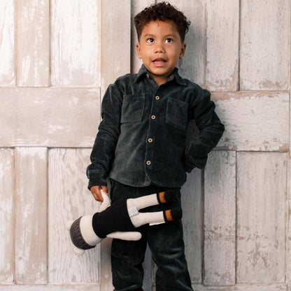 Burt's Bees Baby - Knit Corduroy Boy Shirt & Pants Set